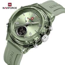 NAVIFORCE NAVIFORCE Playful Multi-Function Sporty Seiko Movement Quartz Watch - 50m Waterproof-Date & LED Backlight, With Seiko Battery - Elegant Stainless Steel Wristwatch For Gifts (Birthday/Valentine/Christmas)