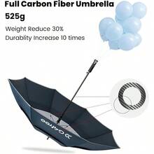 G4Free Strongest Golf Umbrella With Full Carbon Fiber Wellconstructed And Super Lightweight And Windproof Double Vented Mesh Canopy Large Oversized Stick Umbrellas For Rain Sun Automatic Open - navyblue - View 2