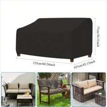 Garden Furniture Protection Oxford Fabric Sun Resistant Sofa Cover Durablecovers Outdoor Furniture Cover Garden Furniture Protection Fabric Sun Resistant Sofa Cover Outdoor Furniture Cover Suitable Garden Furniture Protection Fabric Sun Resistant Sofa Cover Durablecovers Outdoor Furniture Cover Seat Heavy Duty Garden Patio Sofa/Loveseat/Bench Cover100% Waterproof Outdoor Chair Covers Lawn Patio Furniture Cover
