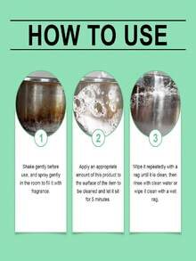 كريم تنظيف متعدد الوظائف، فعال في إزالة الشحوم والأوساخ والبقع في المطبخ والحمام والزجاج والبلاط والفولاذ المقاوم للصدأ، يفتت بسرعة الأوساخ والزيوت العنيدة ويستعيد السطوح نظيفة ولامعة