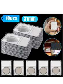 (1 Packung / 10 Boxen-Sets) Kleine Aufbewahrungsbox, kleine Begutachtungsbox, Sammelbox