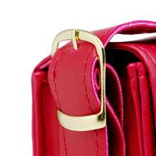 Women's Baguette Shoulder Bag - Merah - View 8