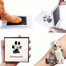 Pet Cat And Dog Paw Print Pad No-Wash Ink