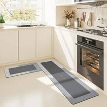 1 pièce Tapis de sol de cuisine en terre de diatomées, base en caoutchouc, surface antidérapante et résistante à l'usure, facile à nettoyer, convient pour la cuisine, la salle de bain et l'entrée