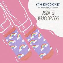 Athletic Socks - Double Rainbow Unicorn - View 3