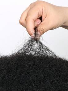 Brazilian Afro Kinky Curly Bulk Human Hair, Suitable For Braiding, Remy Hair Bundles, Smooth Remy Bulk Hair, No Attachment, Peruvian Afro Kinky Curly Hair - SNatural - View 6