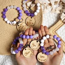 Pulsera personalizada con nombre | Grabado en inglés personalizado | Regalo creativo para parejas, mejores amigos, cumpleaños, aniversario | Accesorio de moda de estilo veraniego Ins | Regalo para mamá, novia, mejor amiga | Compra uno y llévate otro gratis (incluye una pulsera a juego de tono dorado) | Hecho de piedra de ojo de tigre, hipoalergénico
