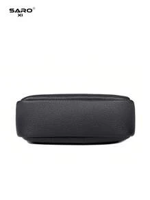 Bolso de hombre, bolso bandolera con diseño texturizado, bolso de trabajo de gran capacidad, bolso de viaje de fin de semana de moda