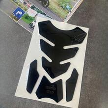 1pc Motorcycle Tankpad Sticker Fishbone 3D Tank Pad Stickers Oil Gas Protector Cover Decoration Flame Motorcycle Accessories - Multicolor - View 13