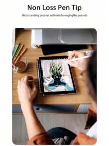 ZYONS 2 paquetes de protector de pantalla con sensación de papel, película mate antirreflejo de PET, compatible con iPad de 11.a generación/10.a generación/Pro 2024/iPad 10/Mini 7/Air 13/Pro 11/iPad A16 de 11.a/10.a generación (2025/2022) e iPad Air 11 M3 2025/M2 2024, escribe como papel/alta sensibilidad/antihuellas/diseñado para escritura natural/menos reflejo/fácil instalación/dibujo, compatible con Apple Pencil y Face ID, regalo para cumpleaños, familia, amigos, protector de pantalla para tableta, accesorios para tableta a prueba de agua, a prueba de golpes, resistente a los arañazos, cobertura completa