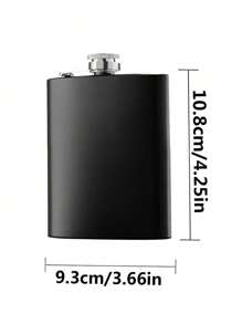 1 pièce Flasque en acier inoxydable personnalisée avec texte gravé, flasque portable en acier inoxydable pour boisson alcoolisée, multifonctionnel, réglable, durable, ornemental, réutilisable, exquis, adorable, de haute qualité, moderne, coloré, confortable, élégant, personnalisé, unique, idéal pour lui, idéal pour elle, petit ami, petite amie, papa, maman, famille, amis, fils, fille, bureau, salon de thé, école, maison, rénovation de la maison