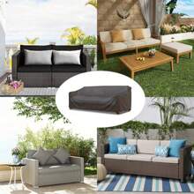 Garden Furniture Protection Oxford Fabric Sun Resistant Sofa Cover Durablecovers Outdoor Furniture Cover Garden Furniture Protection Fabric Sun Resistant Sofa Cover Outdoor Furniture Cover Suitable Garden Furniture Protection Fabric Sun Resistant Sofa Cover Durablecovers Outdoor Furniture Cover Seat Heavy Duty Garden Patio Sofa/Loveseat/Bench Cover100% Waterproof Outdoor Chair Covers Lawn Patio Furniture Cover