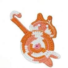 Posavasos, posavasos tejidos con diseño minimalista de gato, posavasos resistentes al calor y con aislamiento grueso para la mesa de la cocina, set de posavasos de gato lindo para decoración del hogar y protección de superficies, aptos para todo tipo de tazas