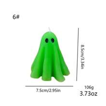 1 Stück, 17 Formen Halloween Geist duftende Kerze, Heimdekoration, Feiertagsgeschenk, Badezimmer Duft