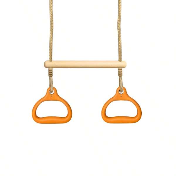 Monkey Bar Leisure Ring Indoor And Outdoor Garden Suspension Ring Pulling Ring Fitness Equipment Handshake Ring, Plastic Rod Ring, Monkey Frame Ring, Swing Ring Accessories, Outdoor Practice Swing, Hanging Monkey Rod Swing Ring