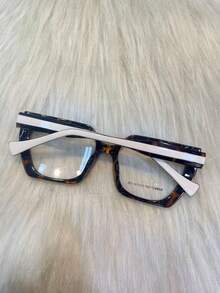 Retro Cat Eye Sunglasses With Black Frame And Polygonal Lenses For Myopia, Female Face, Small And Plain - MultiWarna - View 3