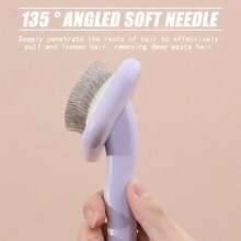 Peigne à chat tirant sur les cheveux, Brosse pour animaux de compagnie, Peigne spécial à aiguille pour chien et chat, Accessoire pour ours en peluche