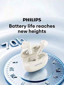 Philips TAT1199 d'origine Casque stéréo sans fil Bluetooth V5.4 Casque de jeu à latence ultra-faible Écouteurs de sport étanches Nouveauté - TAT1199 - Voir 7