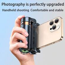 Trépied à selfie portable de 15,7 pouces avec télécommande sans fil, perche à selfie extensible et rotative à 360° pour téléphones portables, compatible avec iPhone, Samsung et Android, idéal pour les concerts, les voyages, la randonnée et la diffusion en direct. - Mini perche à selfie - Voir 2