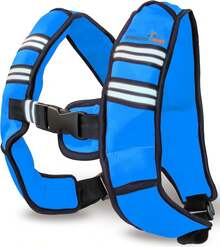 Weighted Vest 6lb, 10lb, 12lb, 25lb, 35lb, 45lb, 60lb Removable Iron Weights For Men And Women Workout For Calisthenics And Fitness Sport Training - Blue - View 5