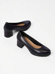 Simple All-Match Fashion Business High Heels, Versatile - Blue - View 1