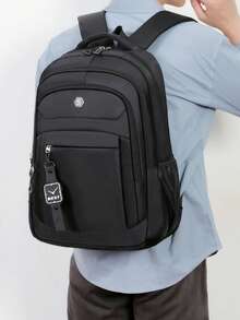 Backpack, Casual & Business Laptop Bag, Outdoor & Student Backpack, Travel Backpack - Black - View 9