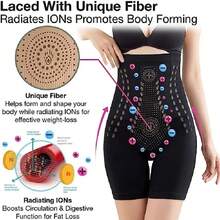1 Article Seamless High Waist Shaper Panties Tummy Control Butt Lifting Slimmer Body Shaper Women's Body Shaper Underwear - Long-apricot - View 4