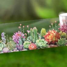 1 Roll Gardening Plant Themed Decorative Craft Tape, DIY Decor For Scrapbooking, Journal, Gift Box, Sticker School Supplies, Back To School - Multicolor - View 8