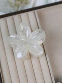 1 paquete/6 paquetes de pinzas de agarre medio Plumeria de colores claros y variados para mujer, estilo crema, elegantes, frescas, para el cabello, semiatadas, para uso diario, informales, para desplazamientos, pinzas para el cabello, pinzas para el cabello, pinzas para el cabello, pinzas para el cabello, pinzas para el cabello, pinzas para el cabello, accesorios para el cabello