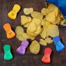 Classic - Clip para bolsa, Set de 6 clips para bolsas, colores varios, Variados, 1 - Set de 6 clips para bolsas, colores varios - Ver 5