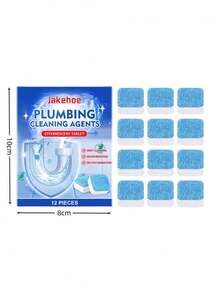 Drain Pipe Cleaning Tablets, Kitchen Pipe & Sink Drain Clog Remover For Grease & Oil Buildup