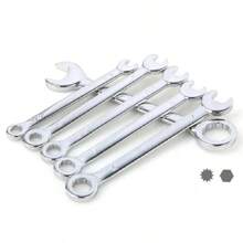 10pcs Mini Wrench Set, Metric & SAE Spark Plug Wrench Set, Open-End & Box-End Wrench Set, Small Wrench Set, Combo Wrench Set With Storage Bag, 4mm-11mm & 5/32"-7/16"