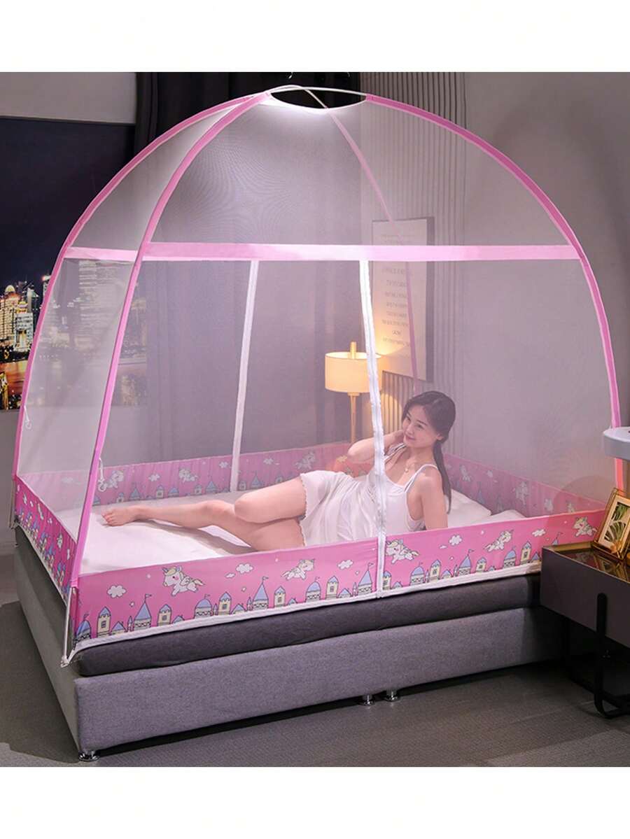 Mosquito Net - Pink - Übersicht 1