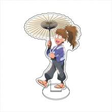 Anime 1pc"Nintama Rantarou" 15cm,Acrylic Display Stand Person Model,Car Key Bag Backpack Small Key Ring Accessories Decor,Id Al-Adjha A Graduation Gift For Friends, Car Accessories Bag Charm Backpack For School