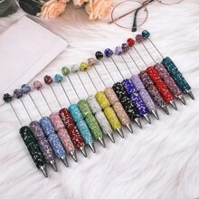 [ 10 Multicolor Sets ] Creative DIY Multicolor Diamond Encrusted Handmade Products Handwritten Pen/Bead Display Prop/Handmade Ornament/Photography Prop/Souvenir Suitable For Gift Giving/