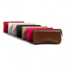 Women's Baguette Shoulder Bag - Hot Pink - View 11