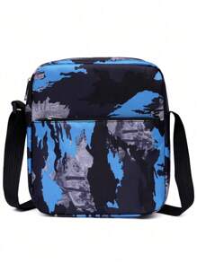 Fashion New Camouflage Three Pieces Package Junior High School High School Students Backpack Multi-Functional Messenger Bag Pencil Case Bag For School College