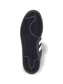 Adidas Giày nữ Superstar kiểu dáng thường ngày, nhẹ, êm ái, thoáng khí, đế dày, có logo, thân thiện với da, đa năng, phù hợp đi làm hàng ngày, tập gym, đi chơi, thư giãn, du lịch, hẹn hò. Màu trắng JI0079 - Trắng mây/Đen lõi - Xem 5