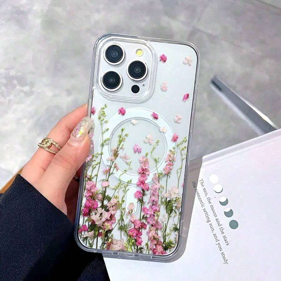 Funda para phone (1 unidad), compatible con phone 16 Pro Max, 16 Pro, 16, 15 Pro, 14 Plus, 13 Pro, 12 y 11. Diseño premium, sencillo y elegante. Un toque de distinción. Fabricada en TPU, resistente a los arañazos. - transparente - Ver 1