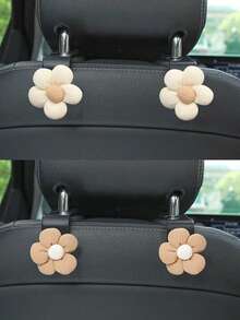 Cute Floral Pattern Car Seat Headrest Hook, Car Seat Back Hanger Hook - Multicolor - View 14