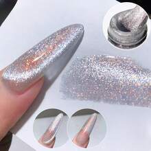 10ml夏季美甲闪亮百搭水晶猫眼露娜凝胶指甲油2025新款美白持久专用美甲美甲用品 - 彩色 - 查看 2
