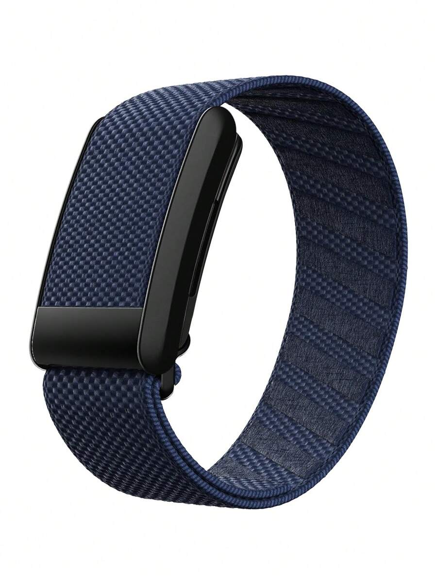 4.0 Ultra-Soft SuperKnit Luxe Accessory Wristband 4.0 For Ultimate Comfort, Style And All-Day Wear, Compatible 4.0 Wearable Health, Fitness & Activity Tracker - Navy Blue - View 1