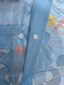 Transparent Raincoat For Children With Various Designs And Sizes - Blue - View 4