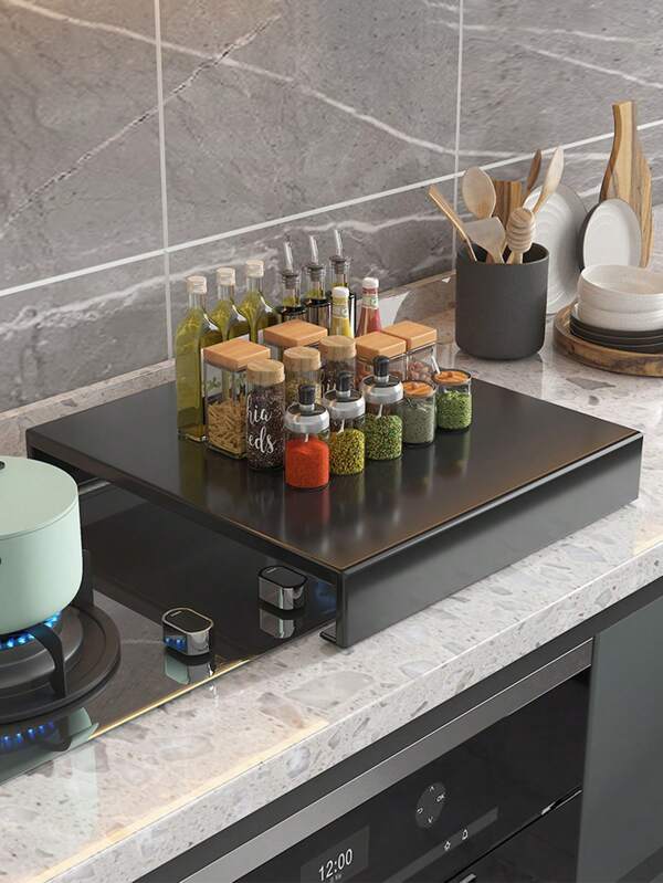 1 Pieza Cubierta de estufa de gas de cocina, soporte para estufa de inducción, soporte para estufa de gas, soporte, soporte para ollas de uso doméstico, soporte para cubierta de estufa