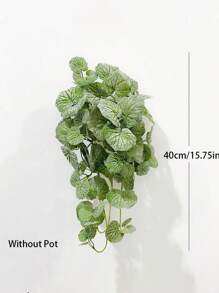 40/70cm Artificial Hanging Vines Fake Begonia Plants Silk Grape Rattan Real Touch Vivid Vine Leaves Hanging Scindapsus Garland For Home Garden Indoor Balcony Decor Without Pot 1pc