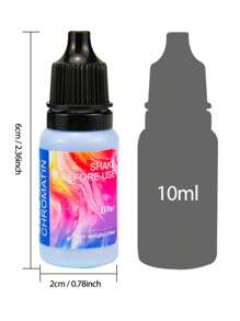 10 ml 24 couleurs Pigment de couleur unie macaron, agent colorant fait main pour la résine époxy, pour la peinture sur résine, la fabrication de dessous de verre, les bijoux artisanaux