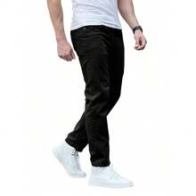 KIT 3 Men's Jeans Premium Skinny Traditional Basic Lycra IDEAL - KIT 3. PANTALONES VAQUEROS - Ver 7