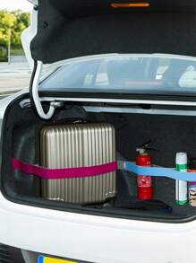 Nylon Elastic Car Trunk Storage Straps, Car Runk Storage Non-Slip Fixed Straps For Organizing Cluttered Trunk, Prevents Items From Rolling, Universal Fit For Various Vehicle Models,Summer For Vacation Travel Essentials Travel Accessories Vacation Holiday Back To School