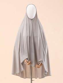 1 Khăn trùm đầu Hijab dành cho nữ, Khăn trùm đầu Khimar màu trơn, Thời trang & Đa năng, Thuận tiện khi ra ngoài, cầu nguyện, Chống tia UV, Thoáng khí, Phù hợp mặc mọi mùa - Khăn tay áo - Xem 23