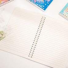 1 Notebook A5 Book School Season Bronzing Cover Hardface Student Supplies This Book School Awards Notebook Book Cartoon Coil Notebook Notebook Lovely Student Stationery Paper Student Awards Random Distribution Of 1 School Supplies,Back To School